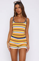 I Need To See You Knit Top Nautical Stripe