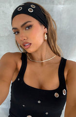 Bronwyn Headband Black